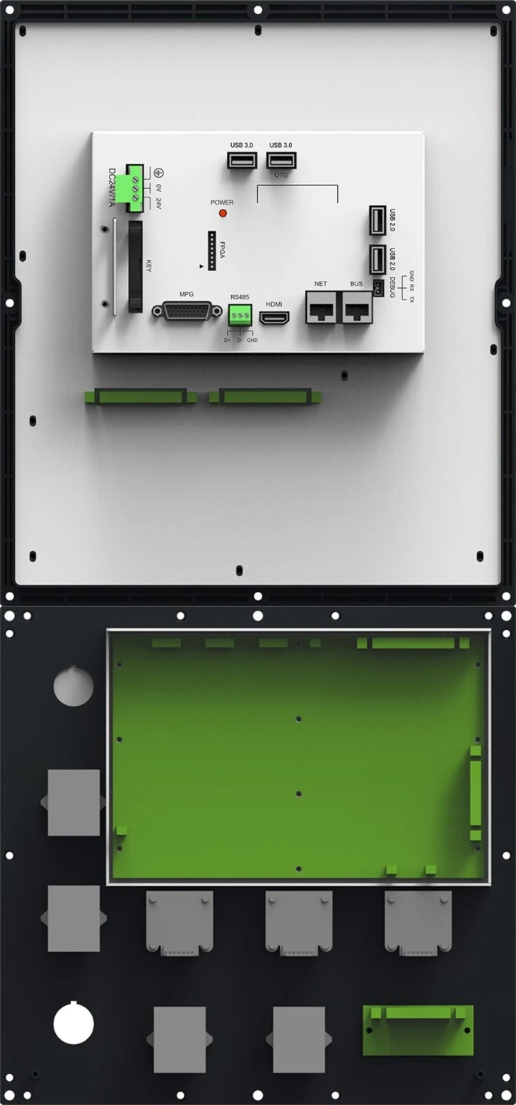 10.4-Inch B Series Milling Machine Controller 600MB4-V
