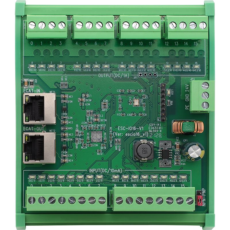 Ethercat 16- punto input\/16- output Point (transistor) IO Module