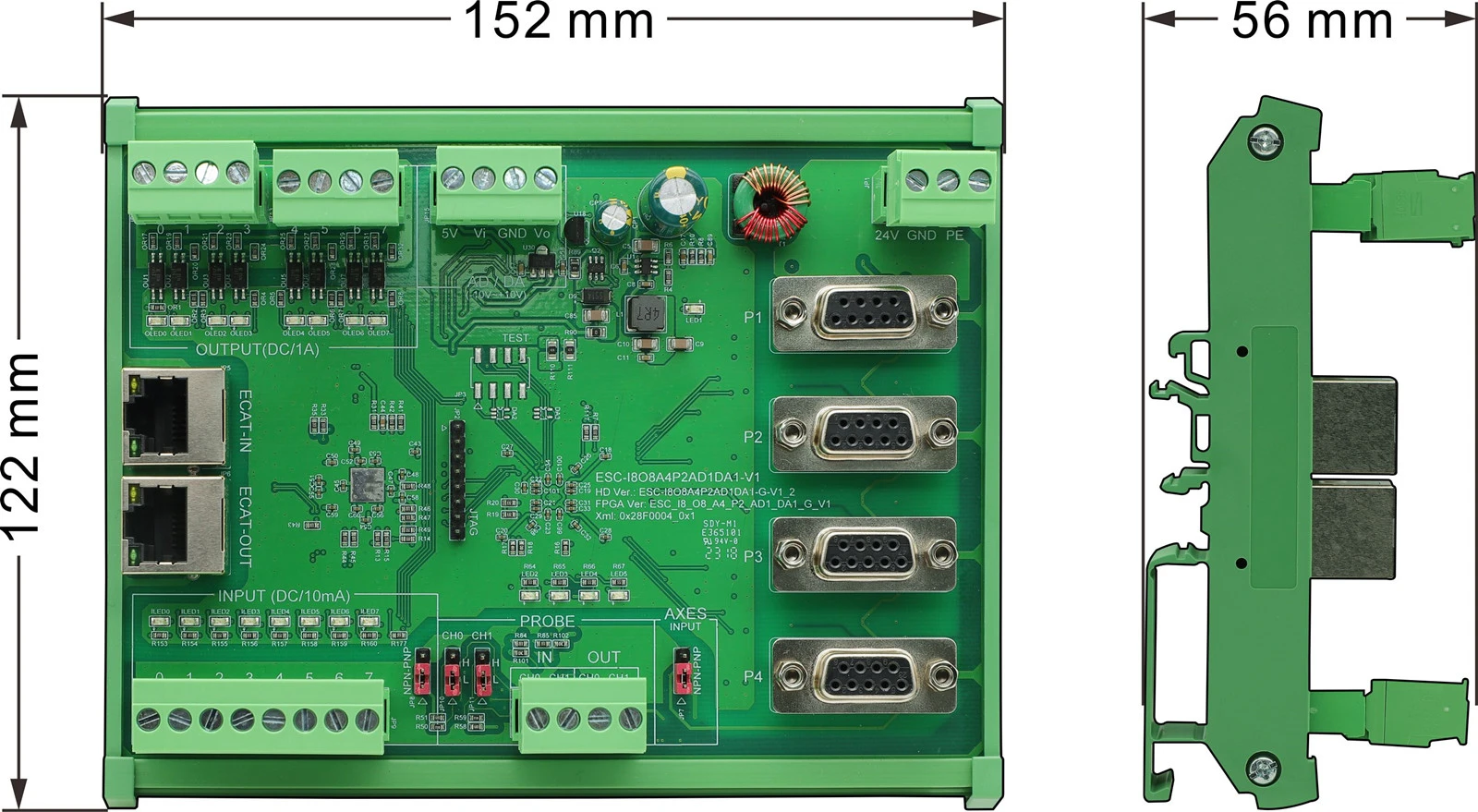 ESC-I8O8A4P2AD1DA1-V1 ESC-I8O8A4P2AD1DA1-V1